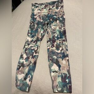 SPANX Multicolor Camouflage Leggings